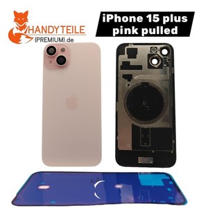 100 % Original Akkudeckel Für IPHONE  15  Plus  Pink   Backcover Deckel Grad B