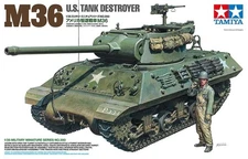 Tamiya 1/35 Scale M36 U.S. Tank Destroyer Plastic Model Kit 35390