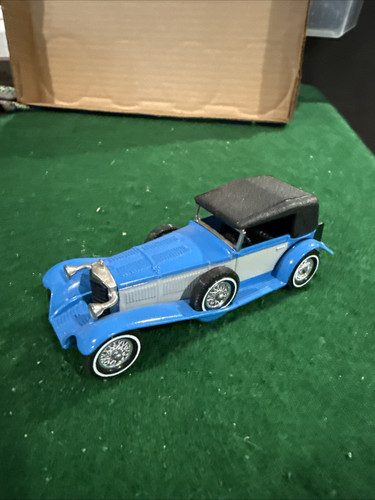 Matchbox Y-16 1928 Mercedes Benz S.S. 1:45 blau/schwarz wie Bilder - Bild 1 von 7