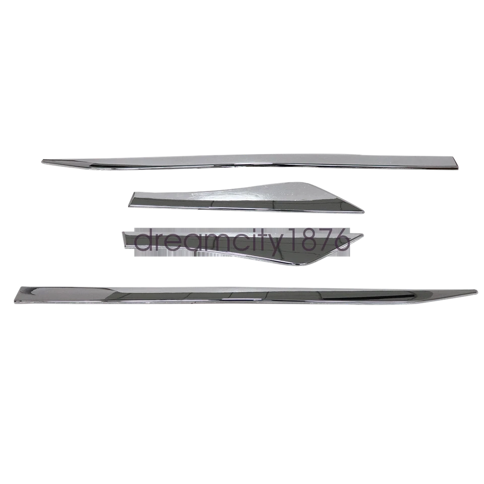 Ajuste 2021-2025 Nissan Rogue/X-Trail ABS Cromo Carrocería Puerta Lateral Moldura Cubierta Borde Foto 3 de 4