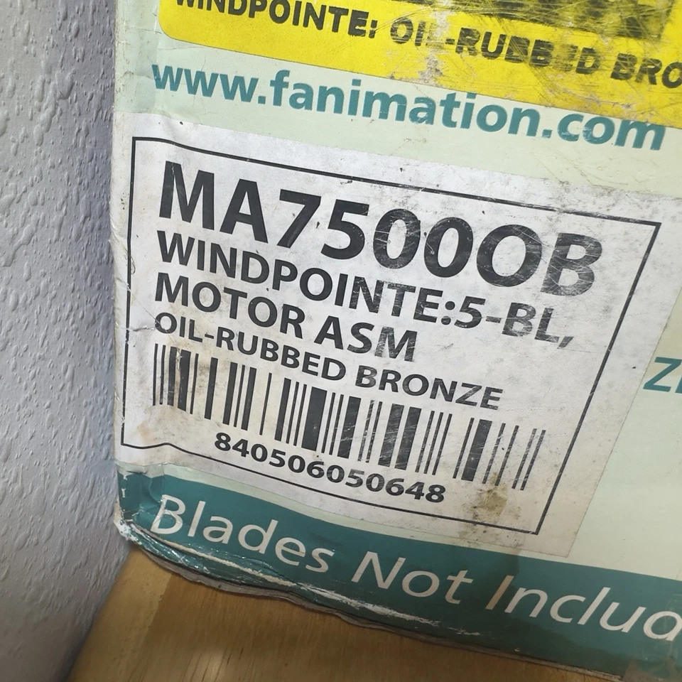 Fanimation FP7500 Ma7500OB 52" Windpointe Outdoor Ceiling Fan OilRub Bronze 120v - Image 3 of 4