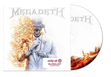 Megadeth 2026 S/t CD with bonus track blood lust. preorder 1/24/26