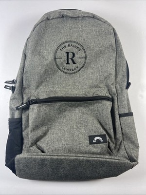 Jones Sports Co. Golf Grey Backpack Embroidered Company Logo NWT