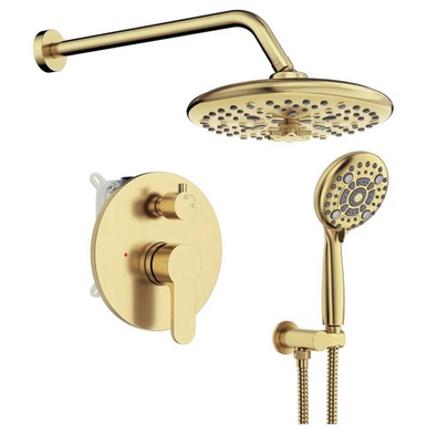 #ad SR SUN RISE Shower Faucet 10 Inch Multifunctional High Pressure Shower Head $189.99