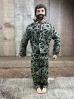 1964 GI Joe Vintage Hasbro 12” Adventure Team Land Adventurer Camouflage Clothes