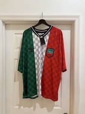 NWT Umbro Mexico Soccer Jersey Men’s XL Green White Red Tricolor Football Shirt