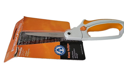 Fiskars Effortless Easy Action Shears Spring-Action 10 in.  no.8 Orange new