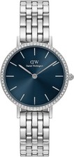 Daniel Wellington Ladies Watch Blue Dial Silver Strap DW00100664