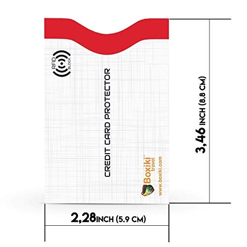 Set of 12 RFID Blocking Sleeves. Best way to Protect your Cards from Electron...