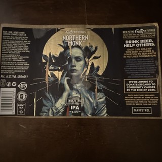 Beer Label Northern Monk Tankpetrol IPA