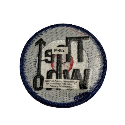 The Who Embroidered Iron on Patch Rock Band Music Group Bullseye Target 2006 NOS - Picture 2 of 4