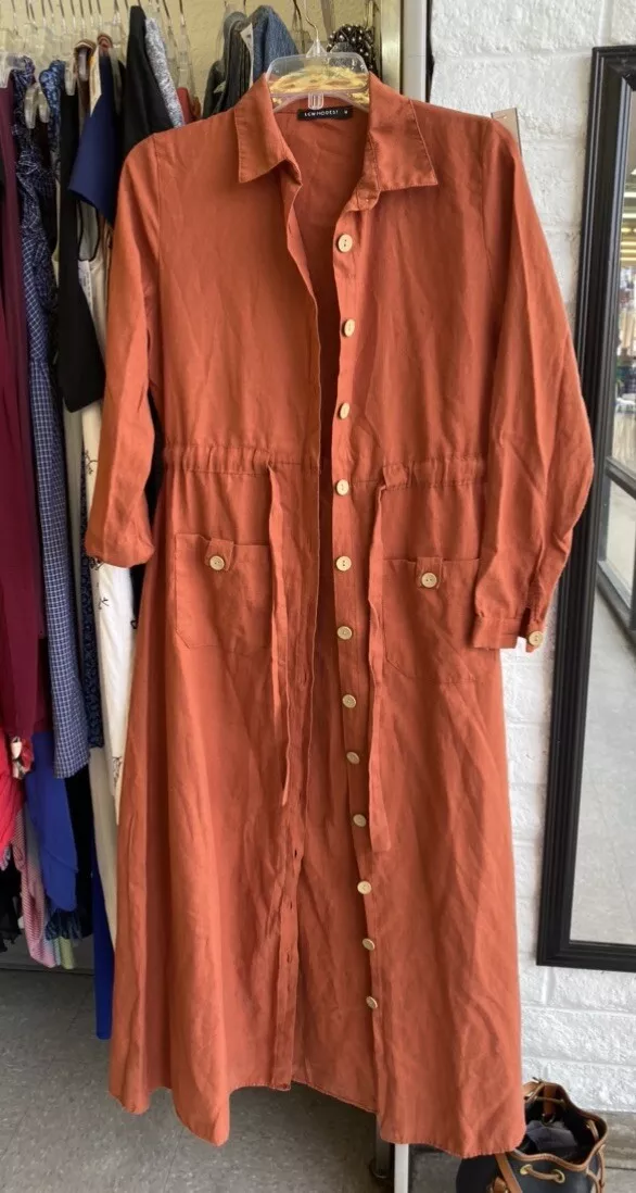 Fall deals orange dress