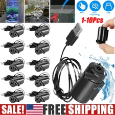 Mini USB Water Pump Submersible 5V Mute for Fish Tank Garden Fountain Home