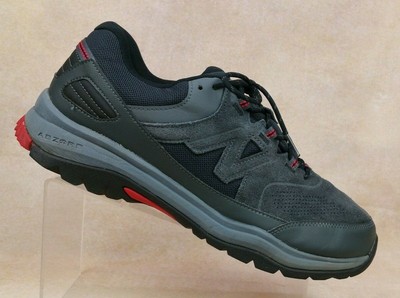 Balance Slate Gray Suede Walking Shoes 