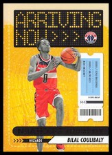 2023-24 Hoops #18 Bilal Coulibaly Washington Wizards Arriving Now Basketball