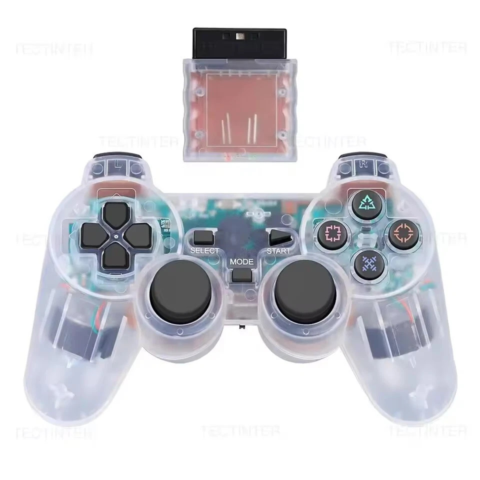 2.4G Wireless Game Controller Spielkonsole Gamepads für PS2 Konsole Video 1 / 2 - Bild 3 von 4