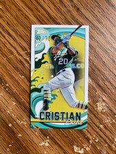 2022 Topps Rip CRISTIAN PACHE Mini Base 42/75 Athletics
