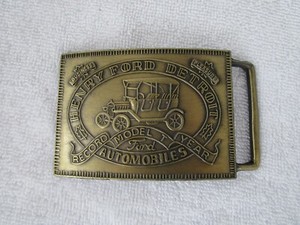henry ford belt buckle
