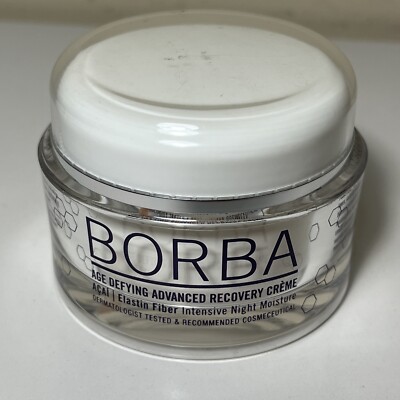 BORBA Age Defying Advanced Recovery Crème Intensive Night Treatment 1.7 oz Read