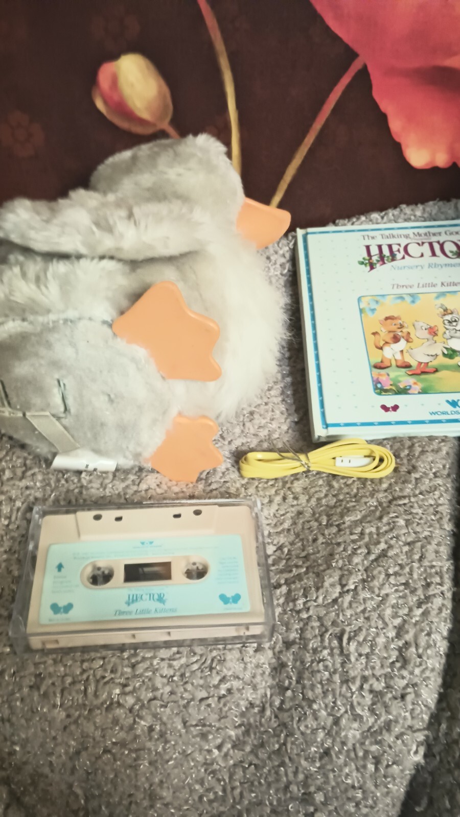 VINTAGE Talking Hector from Mother Goose - Worlds of Wonder!