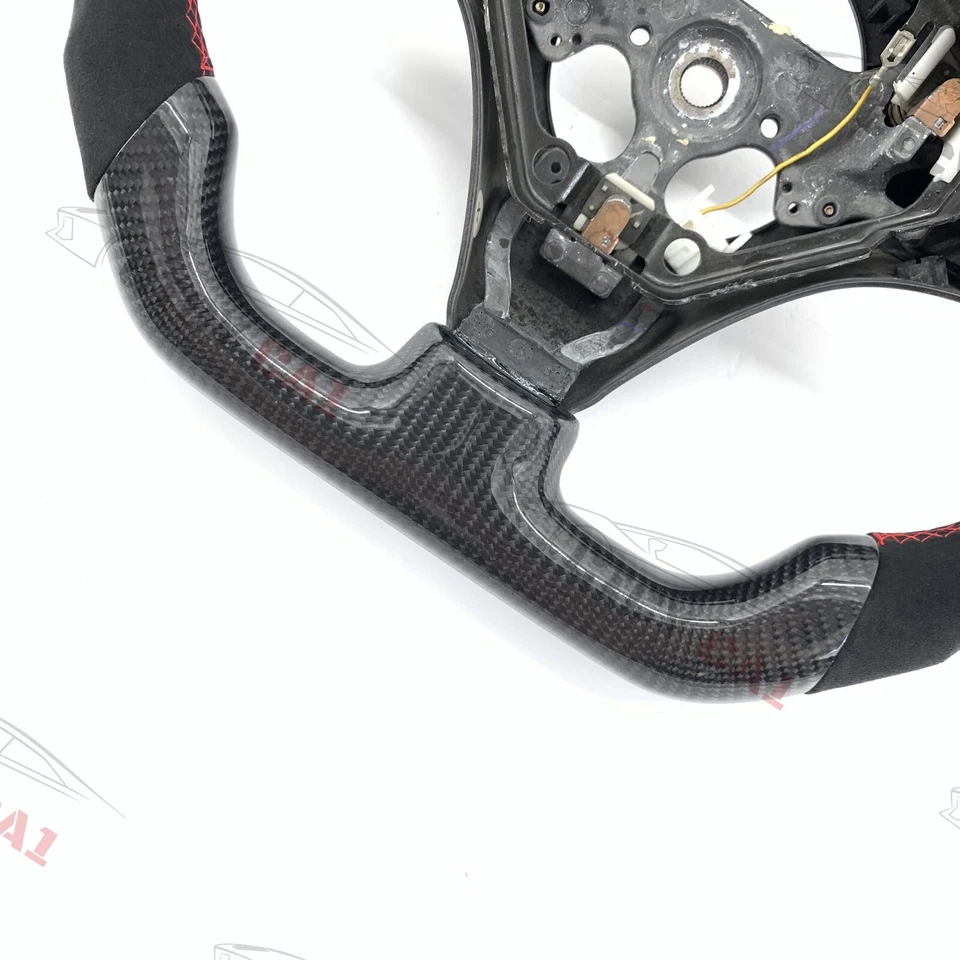 Custom Carbon Fiber Steering Wheel For Toyota MK4 CELICA MR2 MR-S RAV4 JZA80 - Изображение 4 из 4