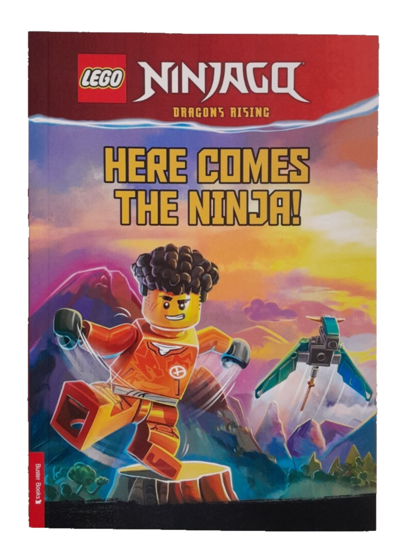 LEGO NINJAGO HERE COMES THE NINJA 59-PAGE ACTIVITY BOOK BRAND NEW!