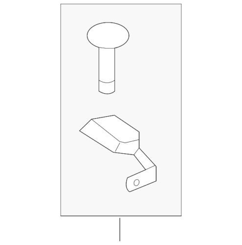 Bisagra superior derecha del portón trasero para Nissan Pathfinder 2013-2020 (N/P 904003KA0A)