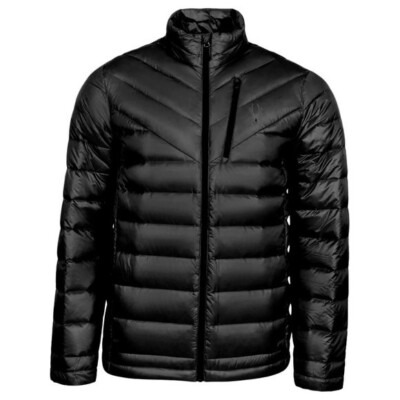 SPYDER Syrround 600 Fill Down Mens L Black Jacket/Coat Puffer Layer NEW