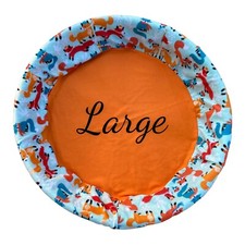 SHIPS FREE USA Large Fleece Whelping Kiddie Pool Liner for Dogs 50 Pounds