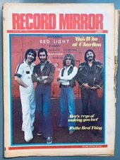 1976 UK MAGAZINE THE WHO CONCERT CHARLTON Pete Townshend Daltrey PUT THE BOOT IN