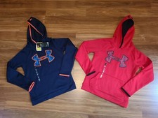 NWT Lot of 2 Under Armour Boys X Storm Hoodies Size YMD MSRP 89