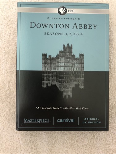 Downtown Abbey Seasons 1-6 DVD Complete Series PBS UK Edition 1-4 Used 5-6 New - Picture 2 of 9