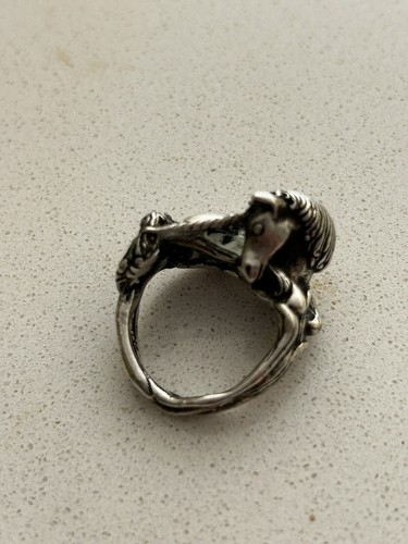 Einhornring James Yesberger Sterlingsilber