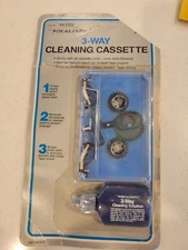 Vtg Realistic 3-Way Cleaning Cassette 44-1163 Audio Tape Deck from Radio shack