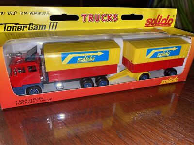 Camion Solido DAF Savoyarde - TONER GAM III, échelle 1/43, Numéro 3501, Occasion