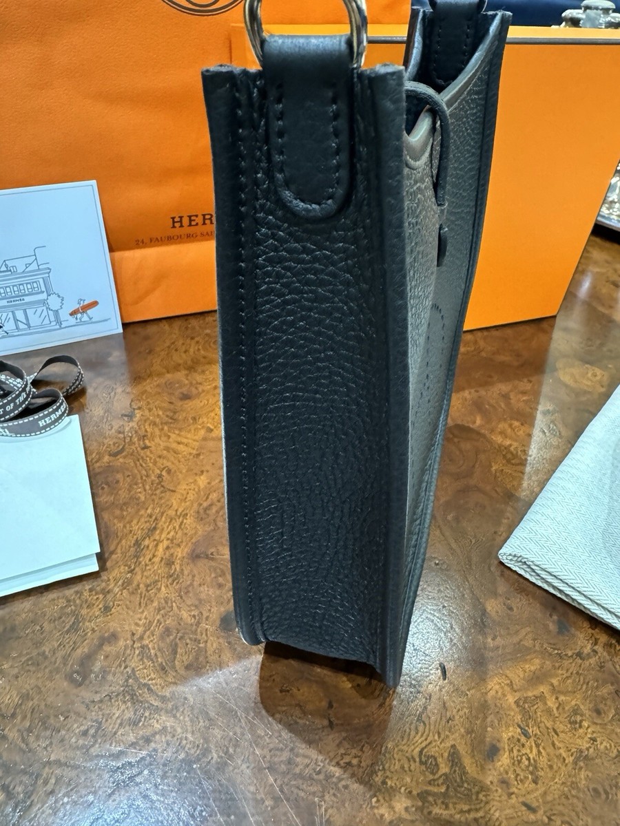 HERMES Evelyne TPM 16 Mini Black | eBay