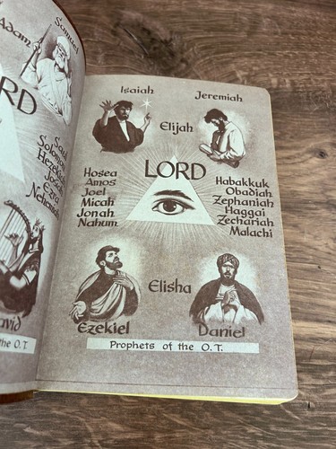 St Joseph Edition NAB New American Bible Medium Size Color Illustrated 1970s - Bild 4 von 7