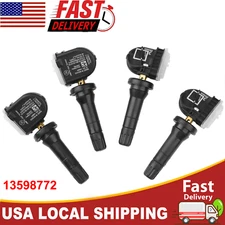 4PCS TPMS 13598772 For GM CHEVY GMC BUICK Tire Pressure Monitoring System Sensor