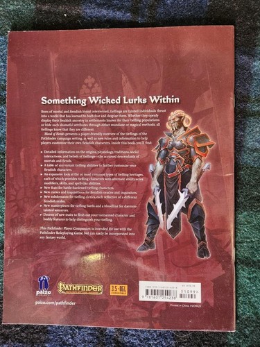 Pathfinder Roleplaying Game PLAYER COMPANION Blood of Fiends - Picture 2 of 2
