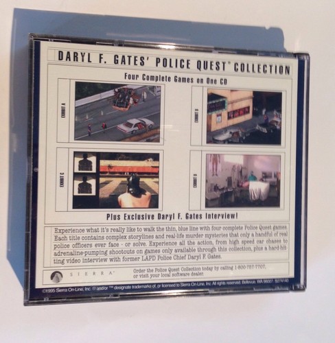 Police Quest SWAT 1995 Game For Mac Daryl F. Gates - Foto 2 di 2