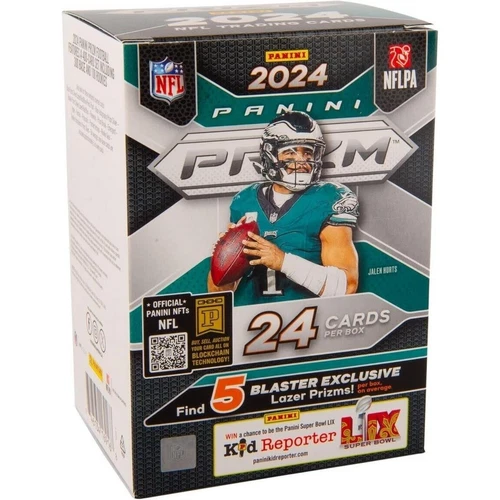 2024 Panini Prizm NFL Football Factory Sealed Blaster Box