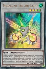 BLHR-EN085 HERALD OF THE ARC LIGHT ULTRA RARE 1ST EDITION YuGiOh CARD