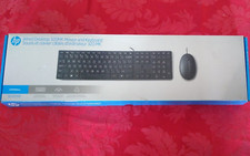 NEW HP USB Mouse and Keyboard - Model 320MK - Black