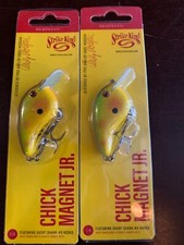 CRANKBAIT Tip Special 1/4oz w/ #6 hook/depth 2-4' Chick Magnet Jr Strike King x2