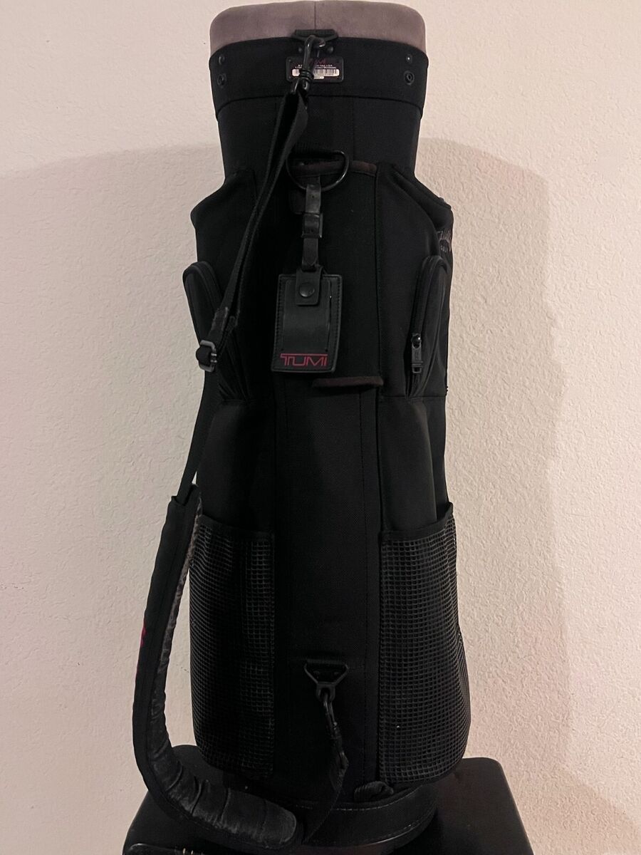 RARE Tumi Ballistic Nylon Golf Bag Callaway Black Deluxe RARE Tumi Ballistic Nylon Golf Bag Callaway Black Deluxe