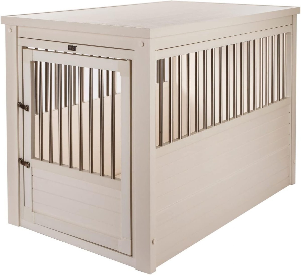 New Age Pet ecoFLEX Pet Crate/End Table, X-Large, Antique White | eBay