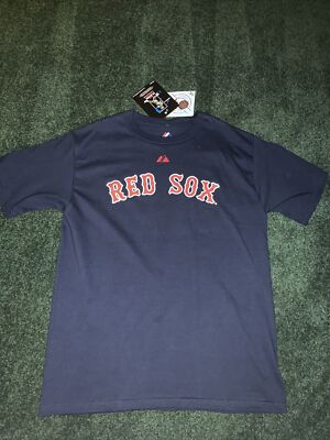Adrian Beltre Red Sox T Shirt Majestic KIDS large NEW With Tags
