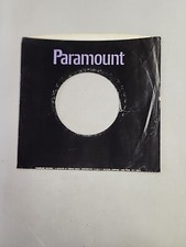 45 RPM 7" RECORD SLEEVES CO. SLEEVE 1 PACK SEE PHOTOS - Paramount SLV195