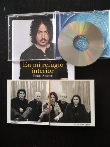 PEDRO ANDREU (HEROES DEL SILENCIO) CD+LIBRO Lote:CD PURA VIDA+LIBRO Enmi refugio - Imagen 20 de 24