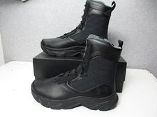 Under Armour UA Stellar G2 Black Tactical Lace Boots Mens Sz 11